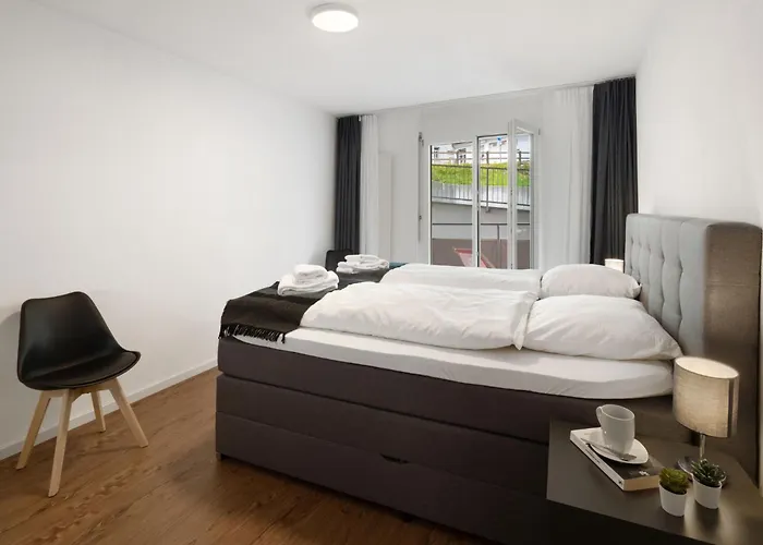 公寓 Allod Park Haus C 106 By Interhome 达沃斯